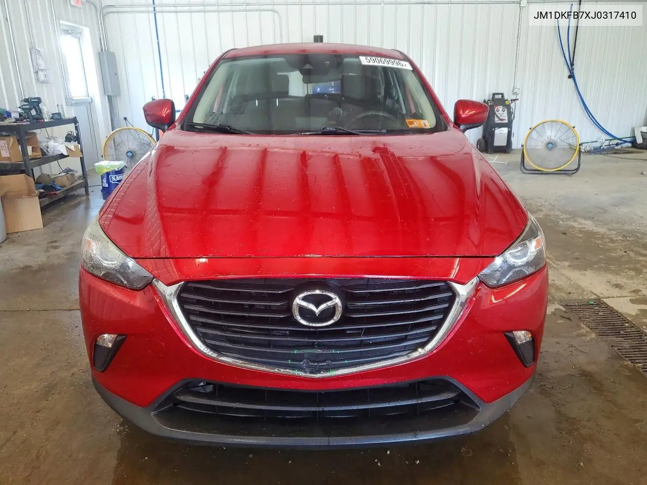 2018 Mazda Cx-3 Sport VIN: JM1DKFB7XJ0317410 Lot: 59069996