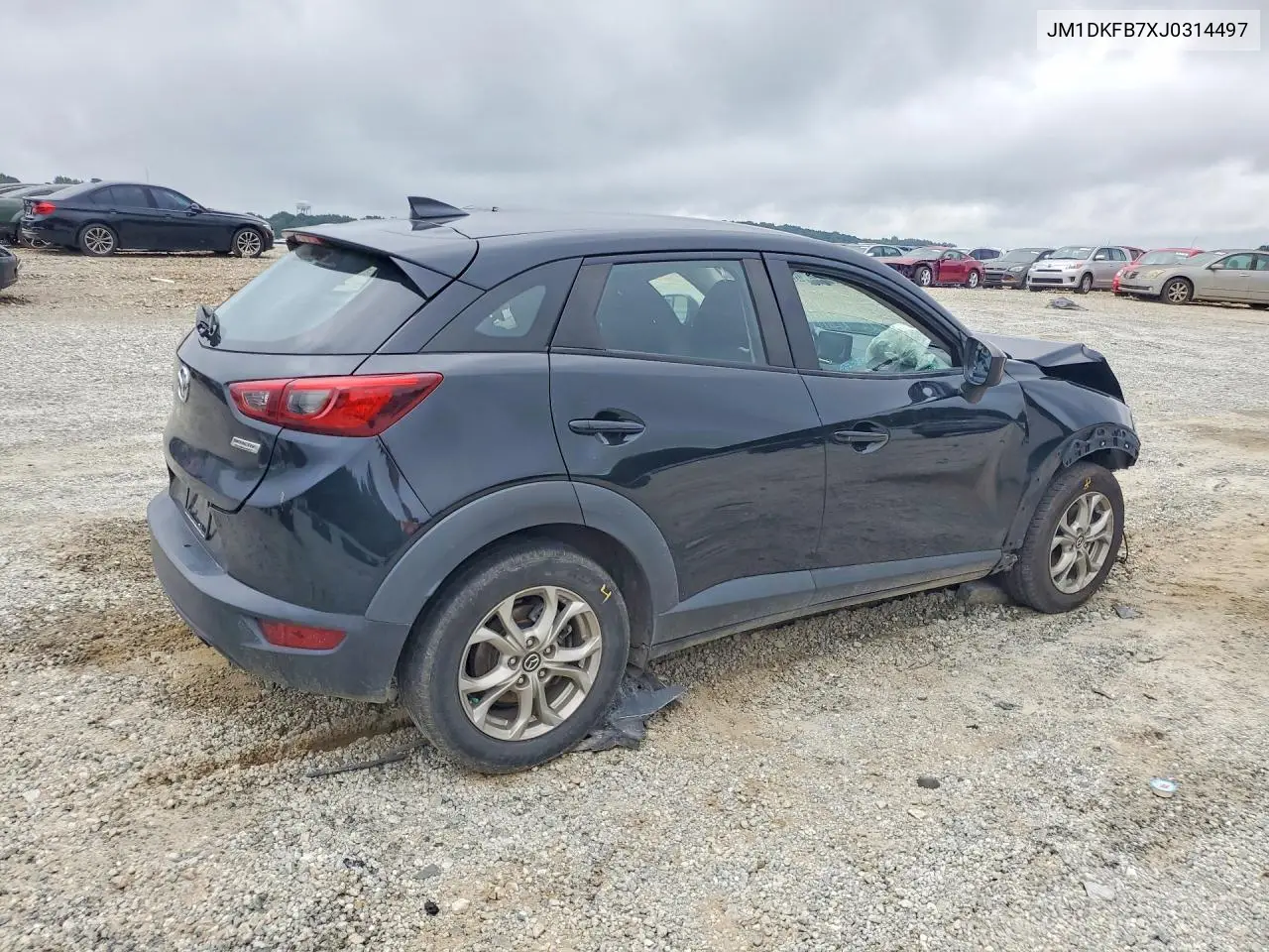 2018 Mazda Cx-3 Sport VIN: JM1DKFB7XJ0314497 Lot: 60020936