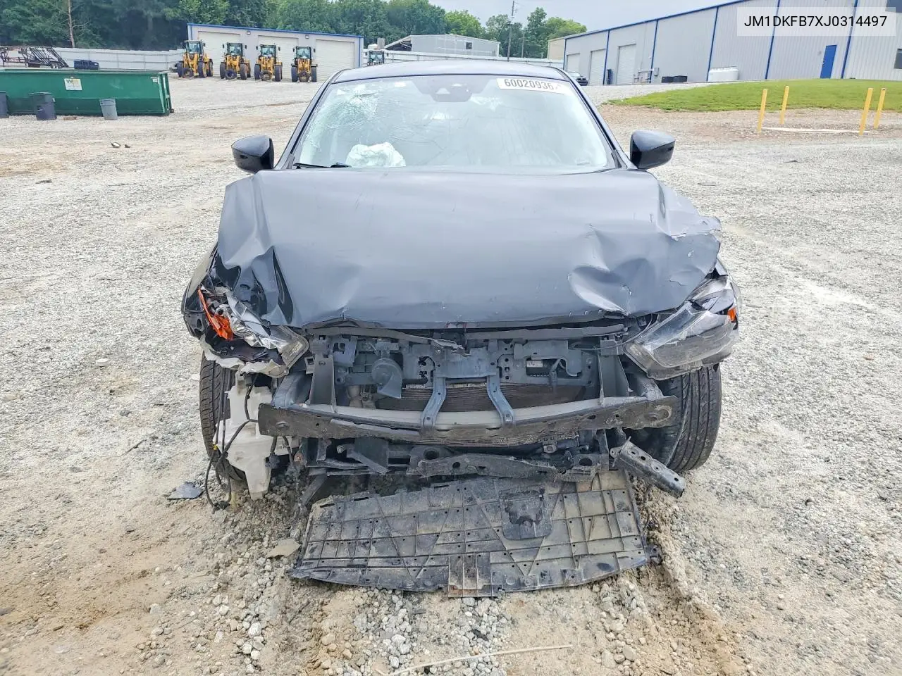 2018 Mazda Cx-3 Sport VIN: JM1DKFB7XJ0314497 Lot: 60020936
