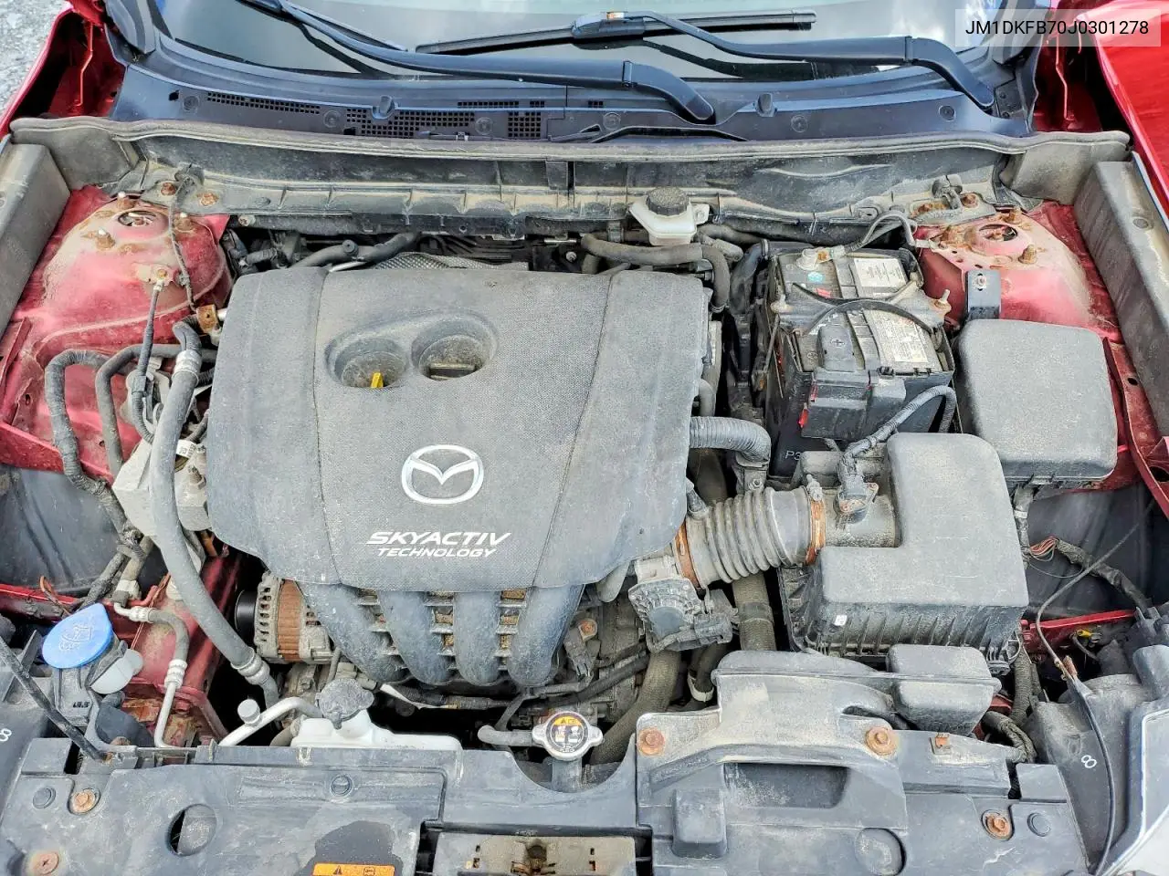 2018 Mazda Cx-3 Sport VIN: JM1DKFB70J0301278 Lot: 60389946