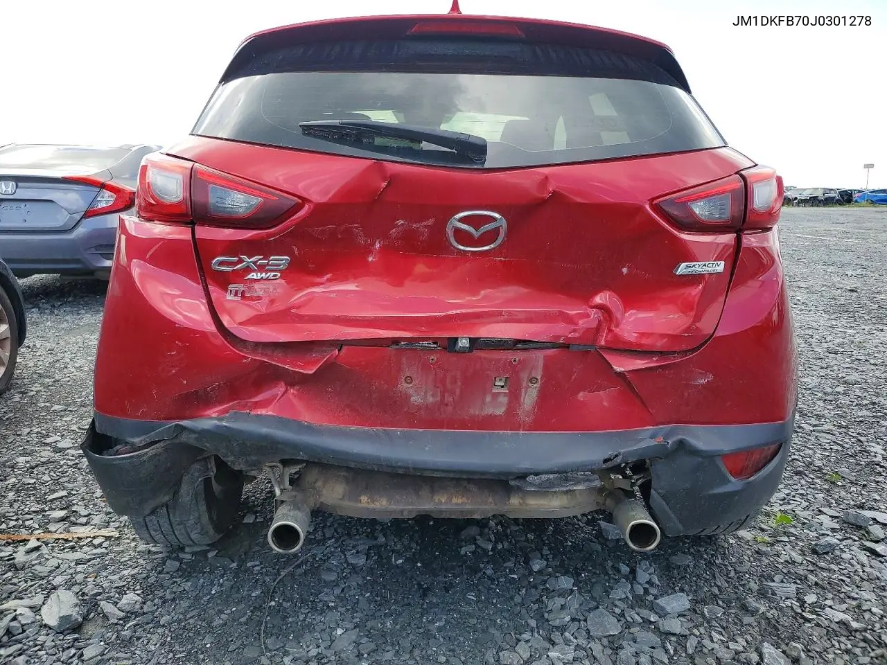 2018 Mazda Cx-3 Sport VIN: JM1DKFB70J0301278 Lot: 60389946