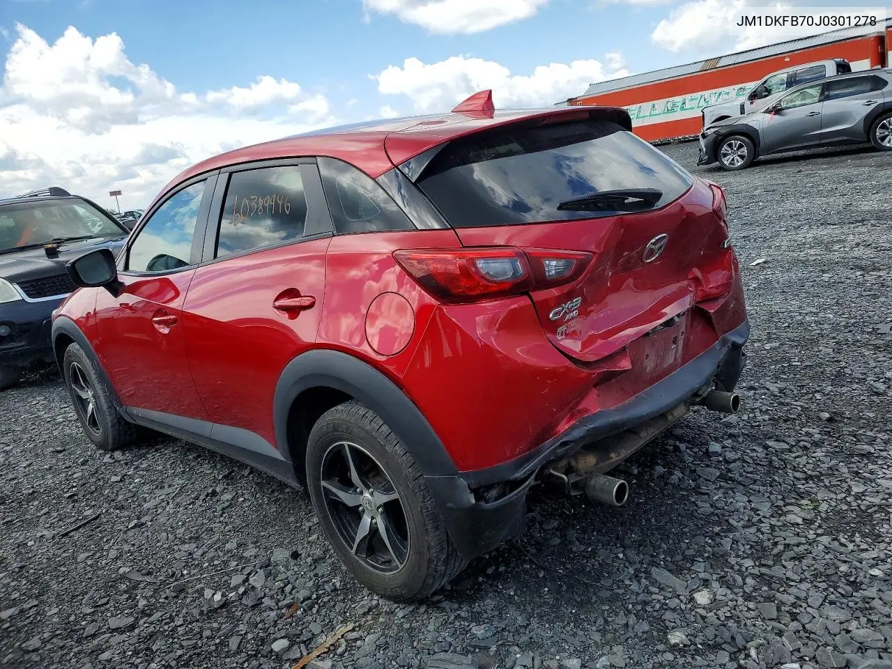 2018 Mazda Cx-3 Sport VIN: JM1DKFB70J0301278 Lot: 60389946