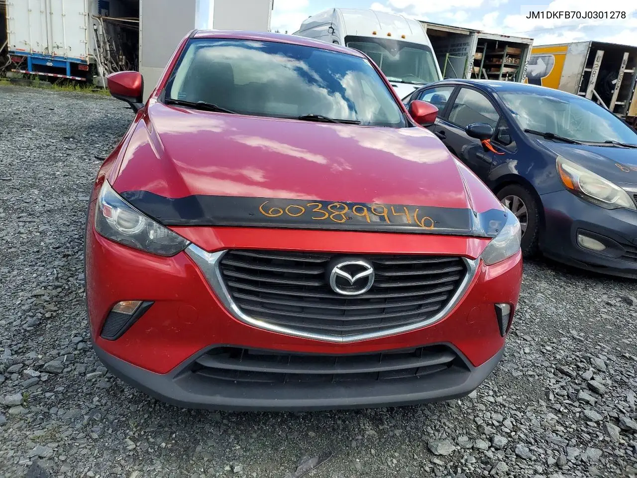 2018 Mazda Cx-3 Sport VIN: JM1DKFB70J0301278 Lot: 60389946