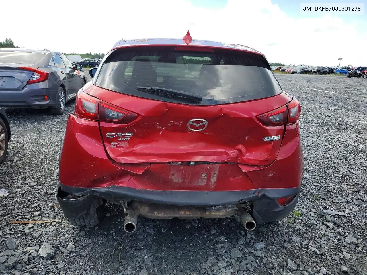 2018 Mazda Cx-3 Sport VIN: JM1DKFB70J0301278 Lot: 60389946