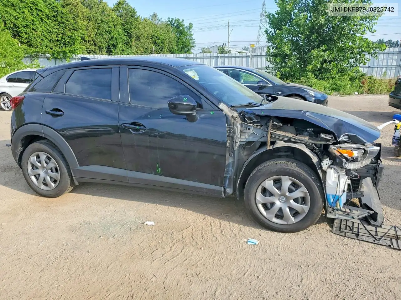 2018 Mazda Cx-3 Sport VIN: JM1DKFB79J0325742 Lot: 61150806