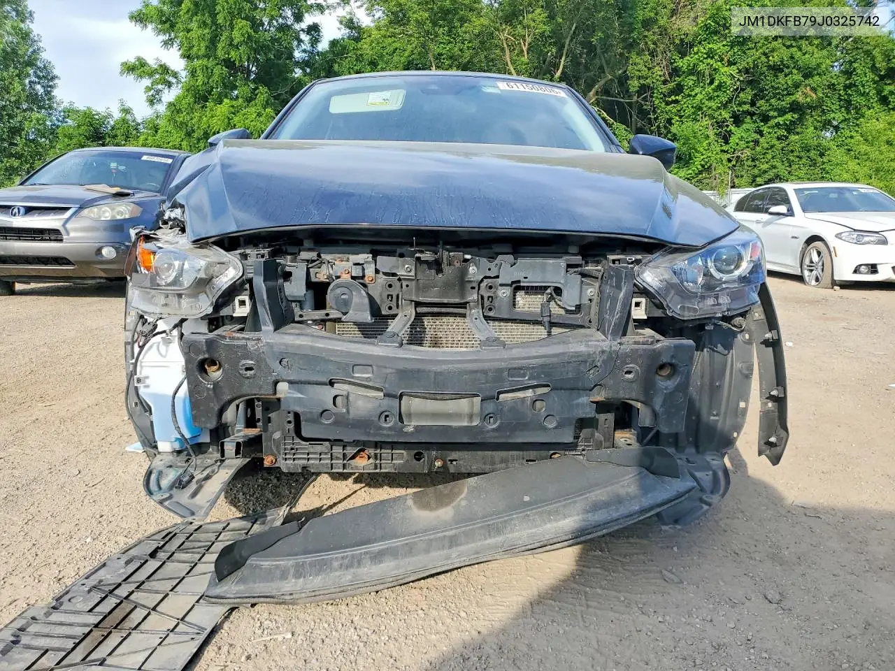 2018 Mazda Cx-3 Sport VIN: JM1DKFB79J0325742 Lot: 61150806