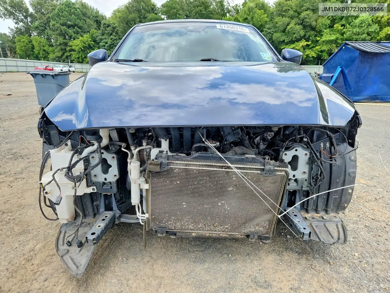 2018 Mazda Cx-3 Sport VIN: JM1DKDB72J0328566 Lot: 61350316