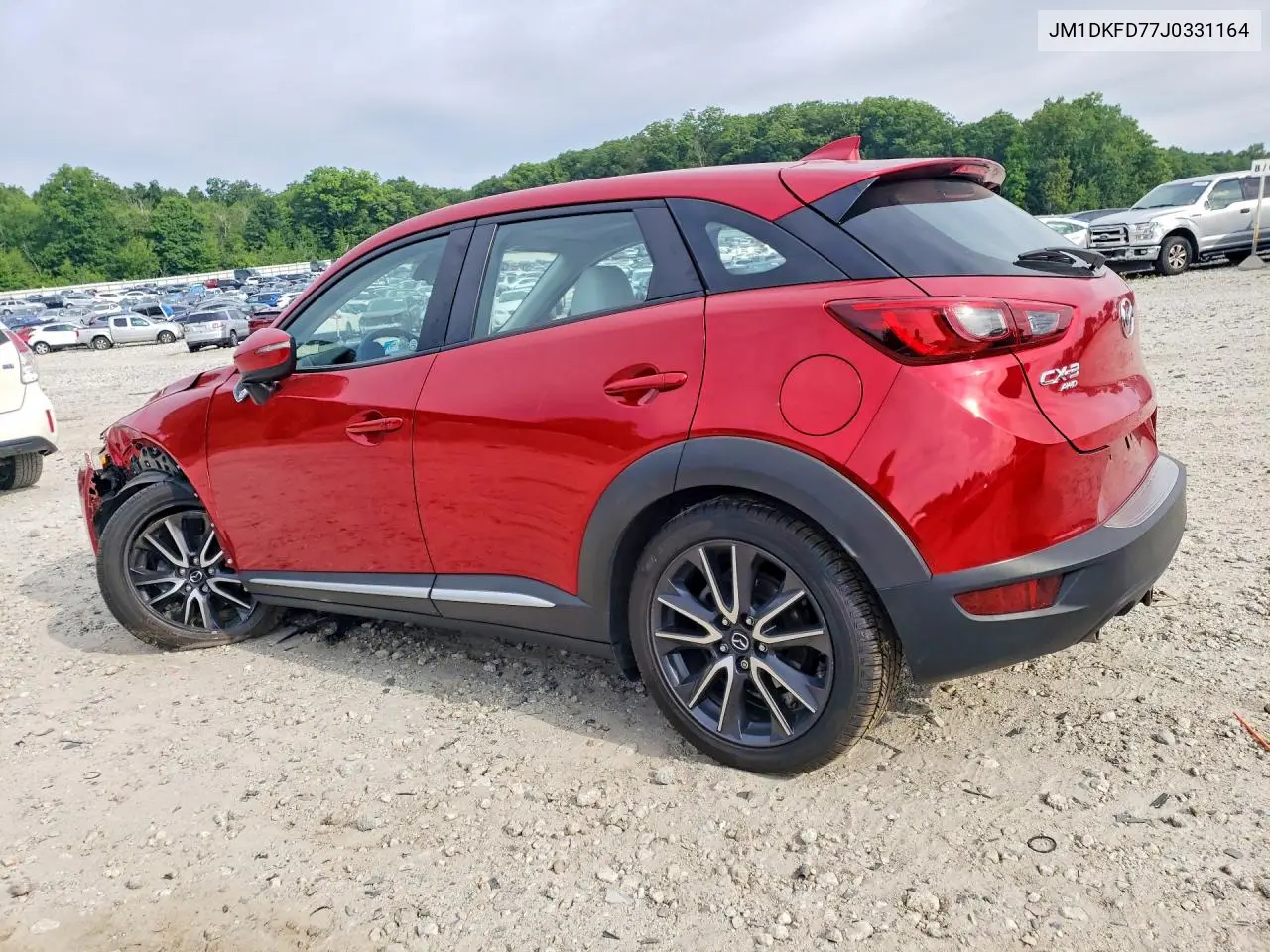 2018 Mazda Cx-3 Grand Touring VIN: JM1DKFD77J0331164 Lot: 61444326