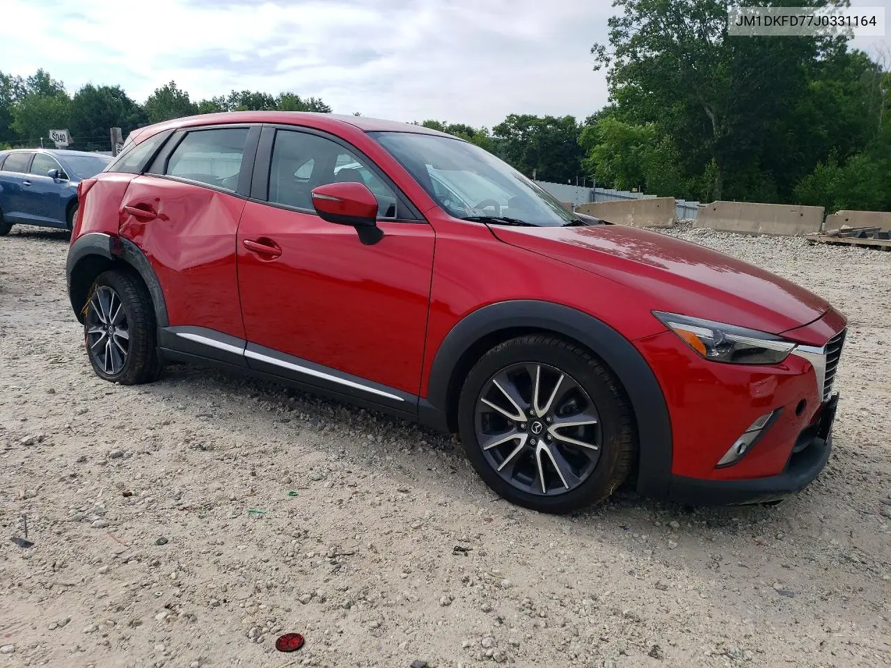 2018 Mazda Cx-3 Grand Touring VIN: JM1DKFD77J0331164 Lot: 61444326
