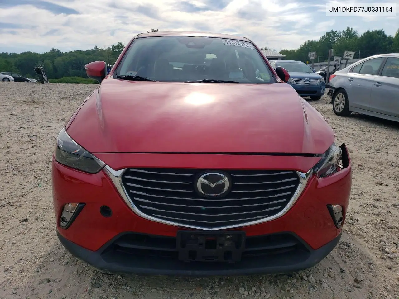2018 Mazda Cx-3 Grand Touring VIN: JM1DKFD77J0331164 Lot: 61444326