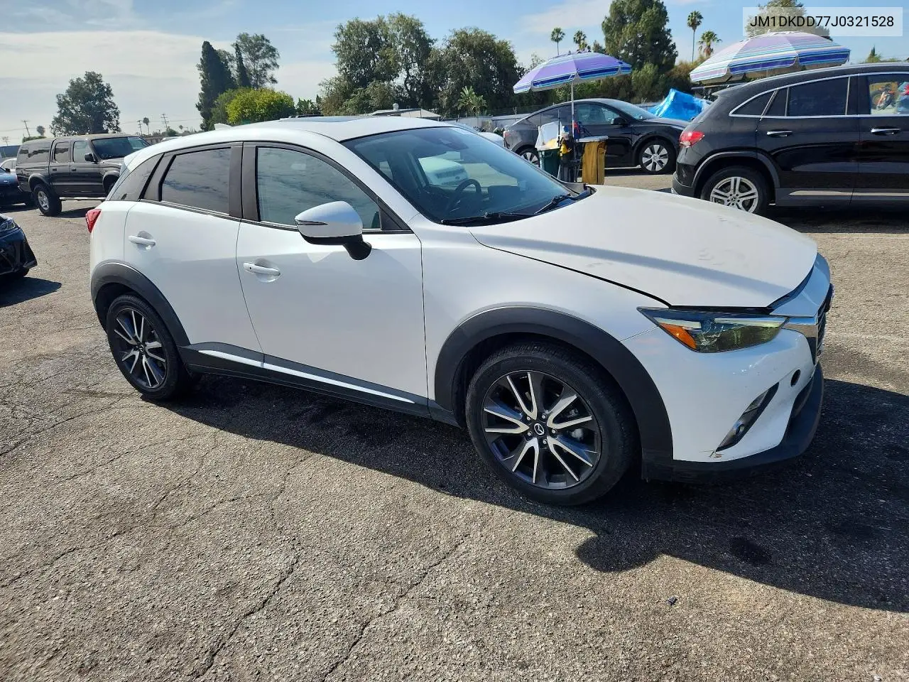 2018 Mazda Cx-3 Grand Touring VIN: JM1DKDD77J0321528 Lot: 61572326