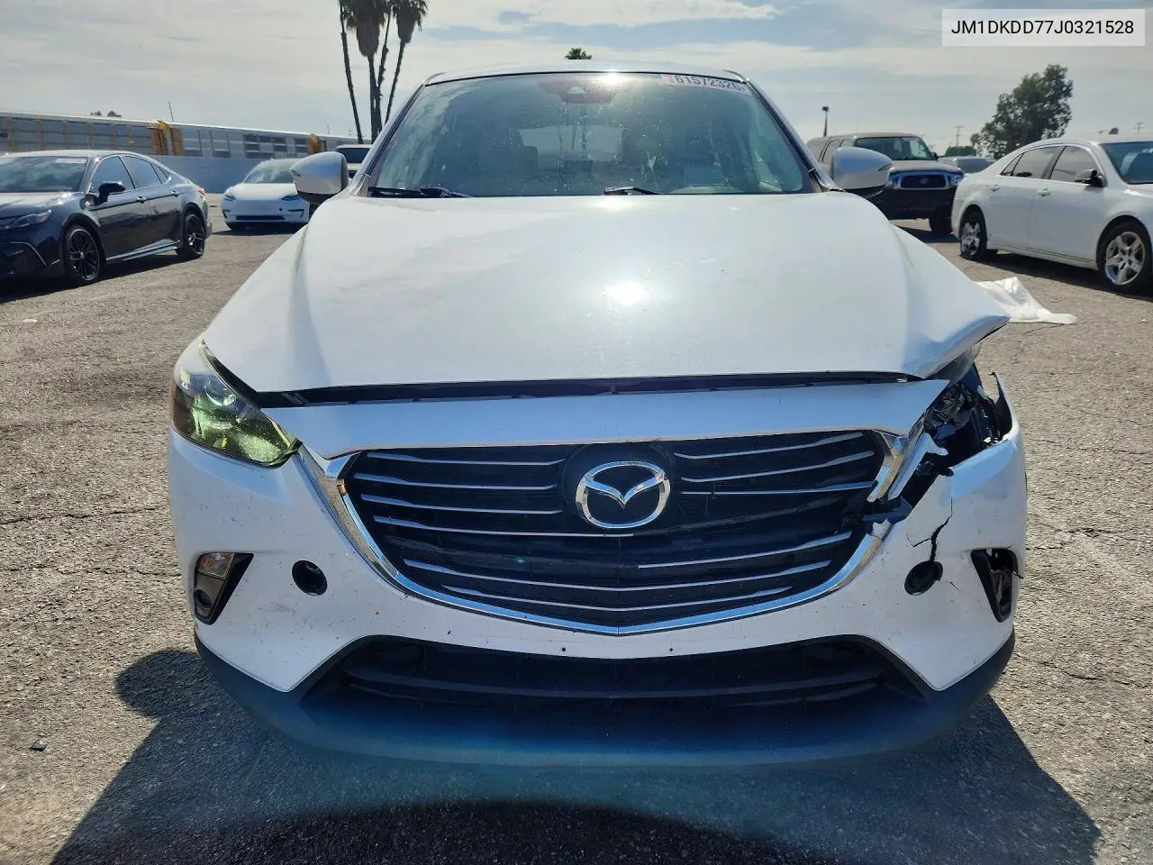 2018 Mazda Cx-3 Grand Touring VIN: JM1DKDD77J0321528 Lot: 61572326