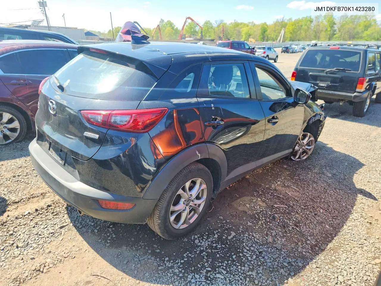 2019 Mazda Cx-3 Sport VIN: JM1DKFB70K1423280 Lot: 49878326