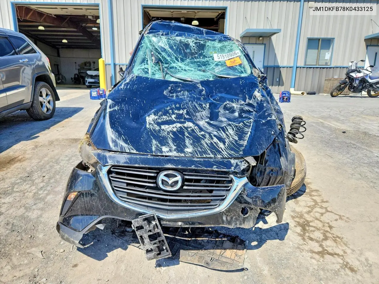 2019 Mazda Cx-3 Sport VIN: JM1DKFB78K0433125 Lot: 51910906