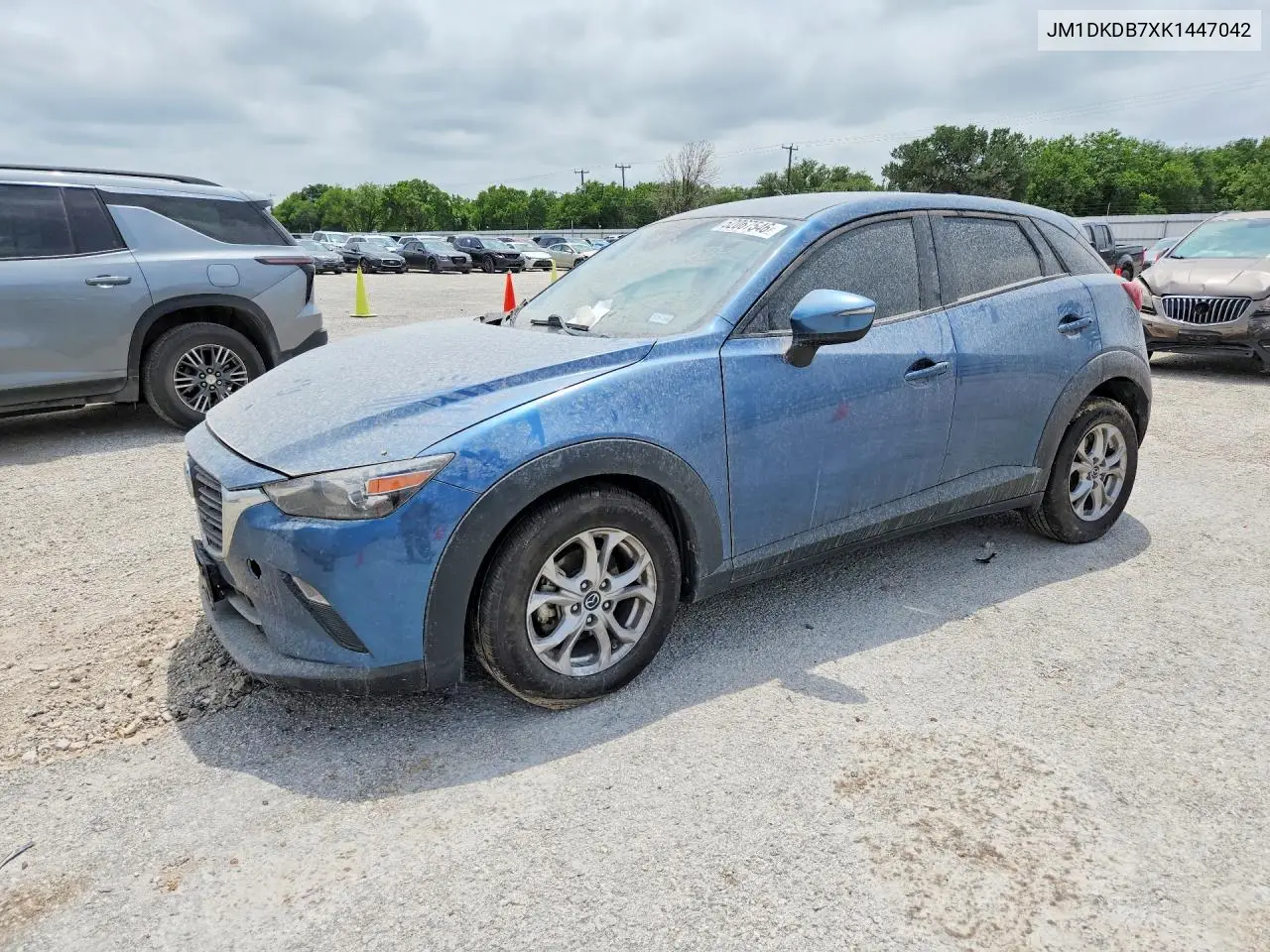 2019 Mazda Cx-3 Sport VIN: JM1DKDB7XK1447042 Lot: 52067546