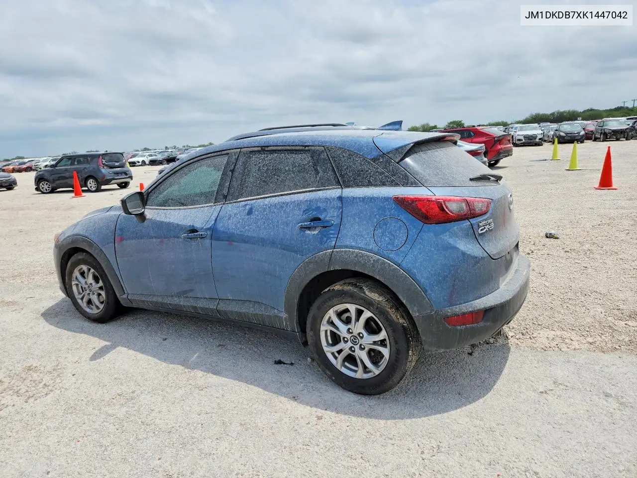 2019 Mazda Cx-3 Sport VIN: JM1DKDB7XK1447042 Lot: 52067546