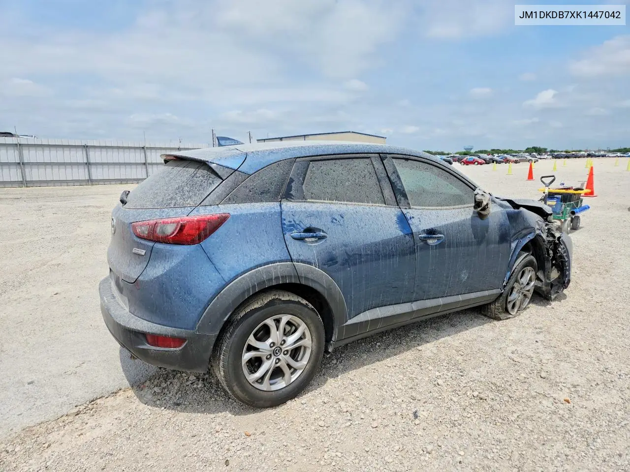 2019 Mazda Cx-3 Sport VIN: JM1DKDB7XK1447042 Lot: 52067546
