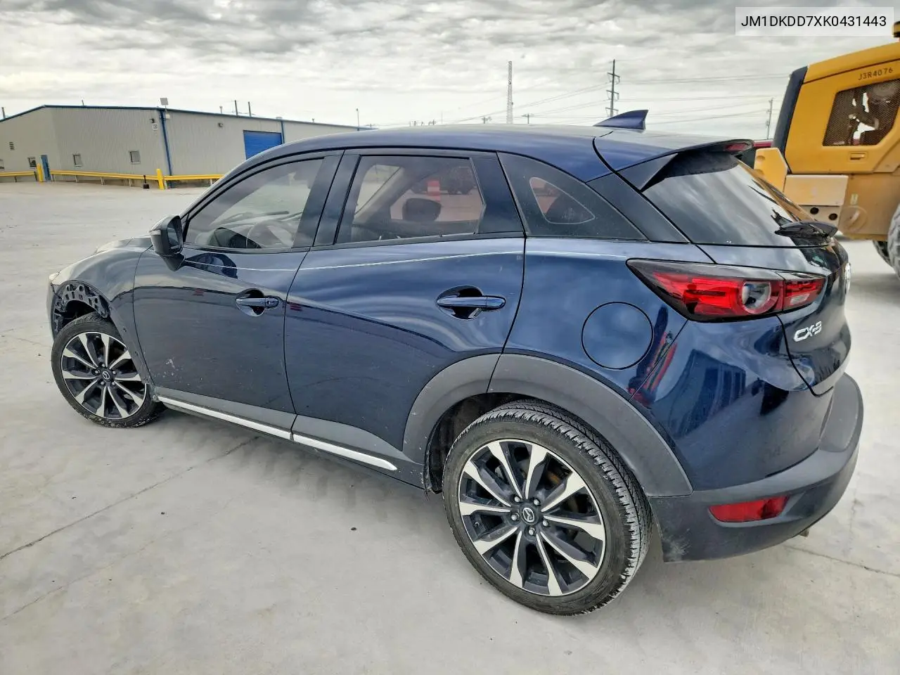 2019 Mazda Cx-3 Grand Touring VIN: JM1DKDD7XK0431443 Lot: 52101206