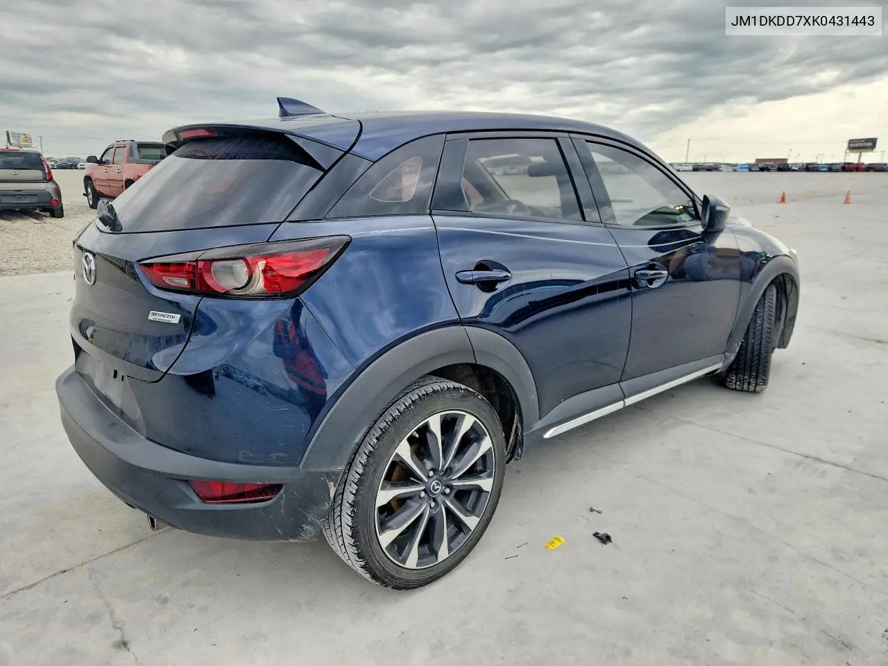 2019 Mazda Cx-3 Grand Touring VIN: JM1DKDD7XK0431443 Lot: 52101206