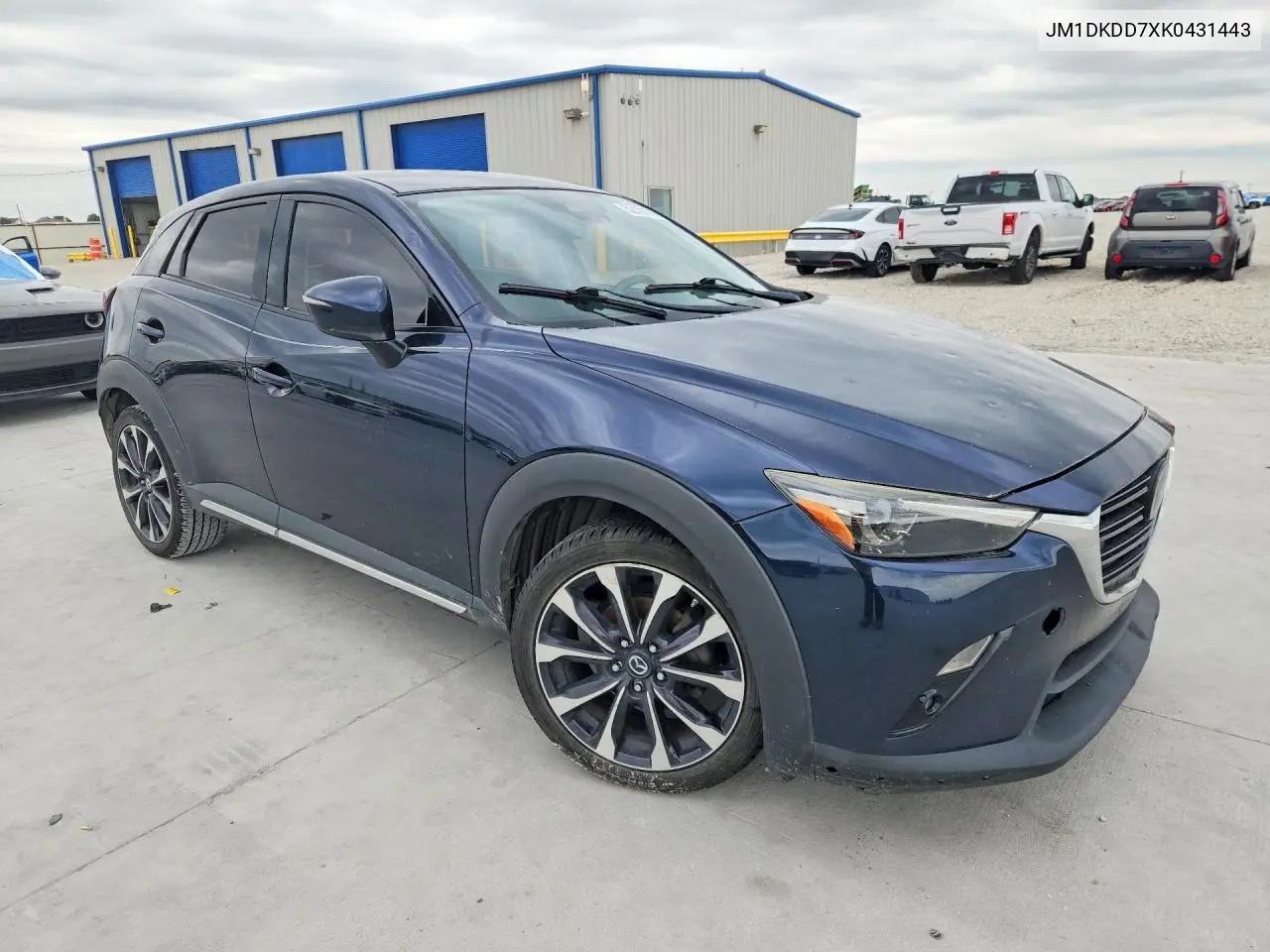 2019 Mazda Cx-3 Grand Touring VIN: JM1DKDD7XK0431443 Lot: 52101206
