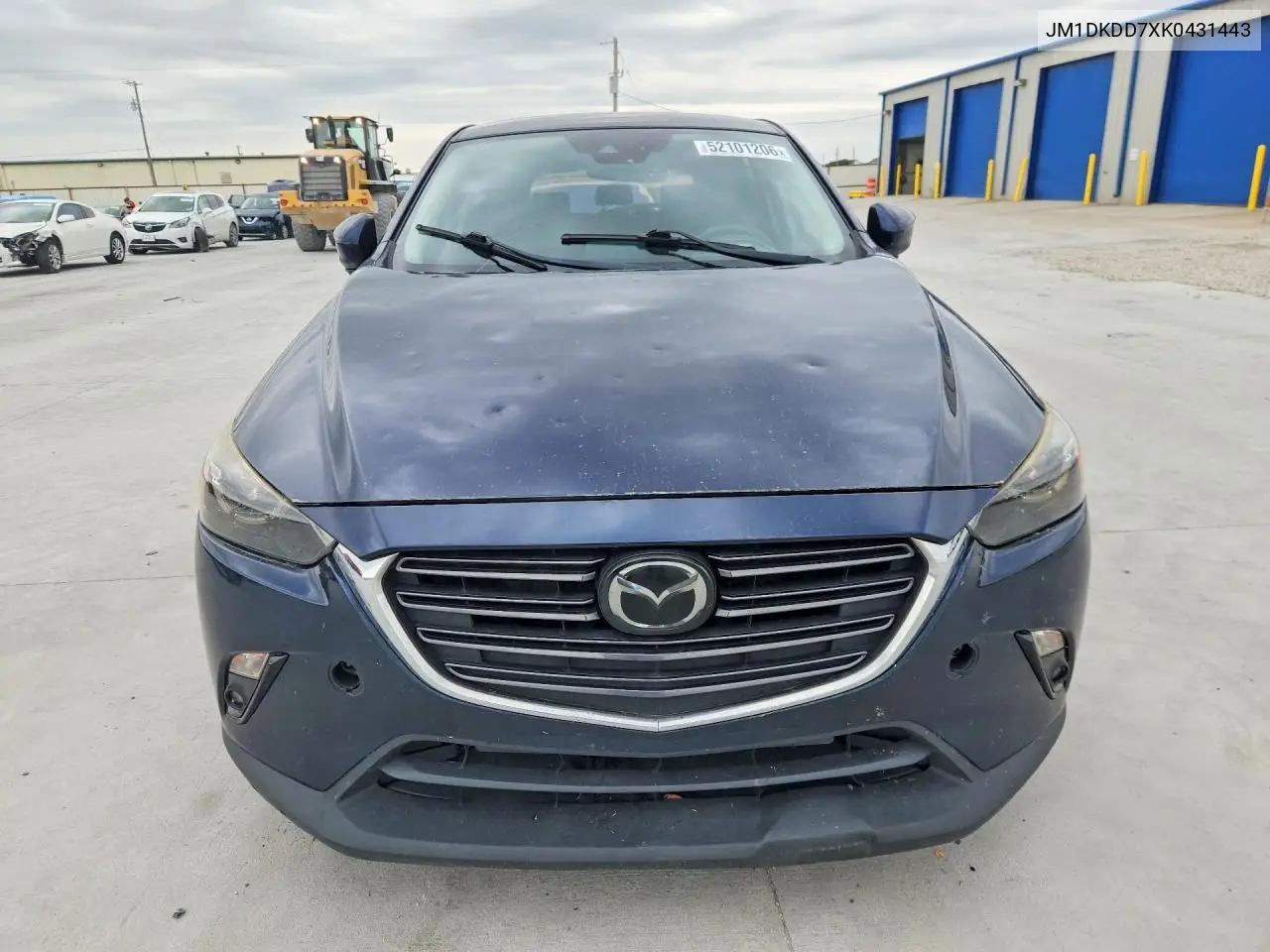 2019 Mazda Cx-3 Grand Touring VIN: JM1DKDD7XK0431443 Lot: 52101206