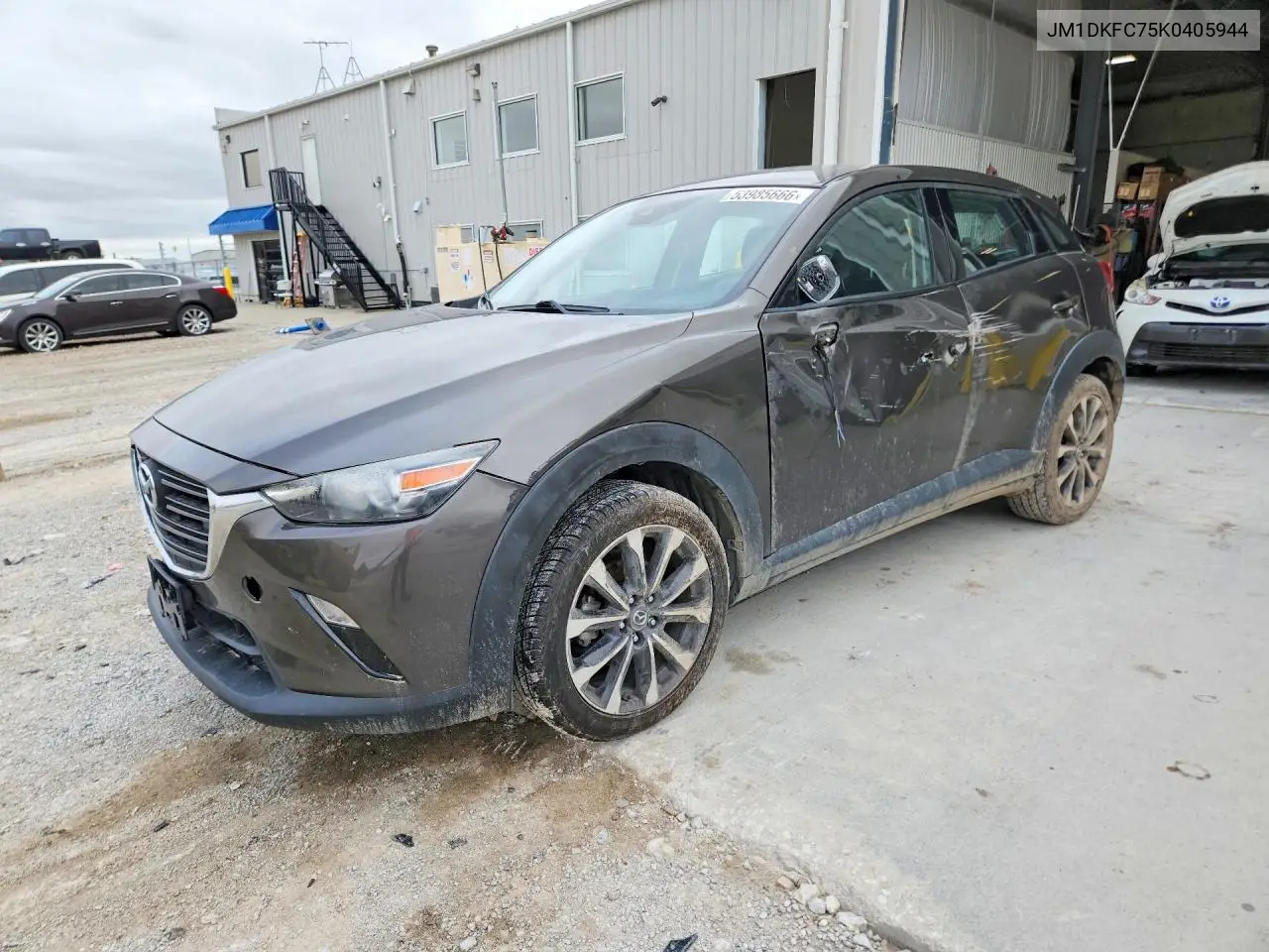 2019 Mazda Cx-3 Touring VIN: JM1DKFC75K0405944 Lot: 53985666