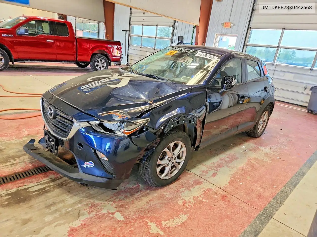2019 Mazda Cx-3 Sport VIN: JM1DKFB73K0442668 Lot: 54509186