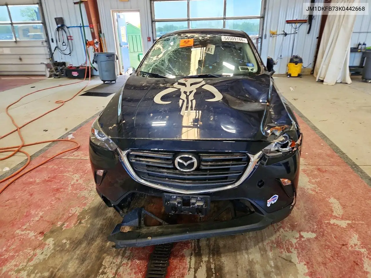 2019 Mazda Cx-3 Sport VIN: JM1DKFB73K0442668 Lot: 54509186