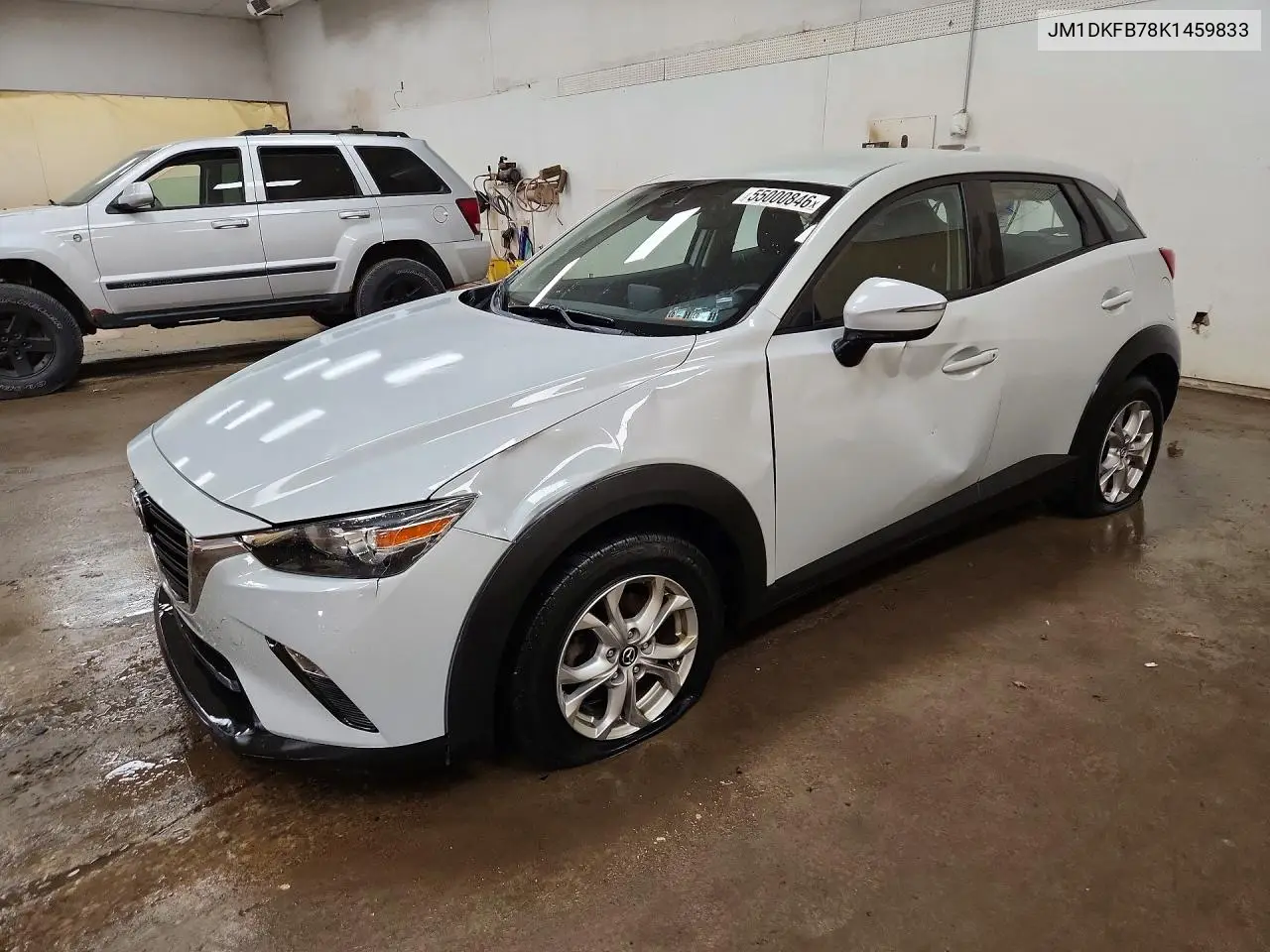 2019 Mazda Cx-3 Sport VIN: JM1DKFB78K1459833 Lot: 55000846