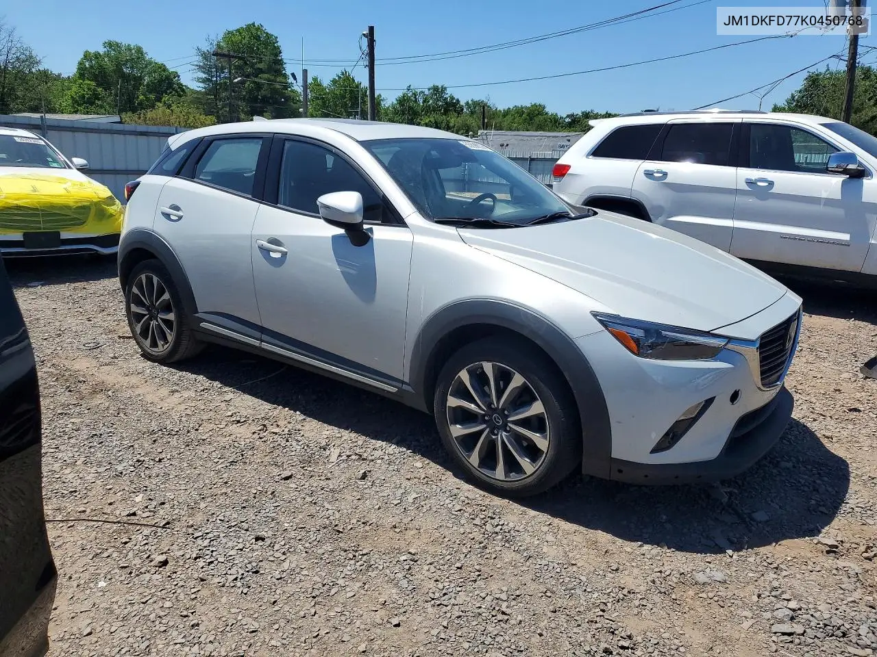 2019 Mazda Cx-3 Grand Touring VIN: JM1DKFD77K0450768 Lot: 55690036