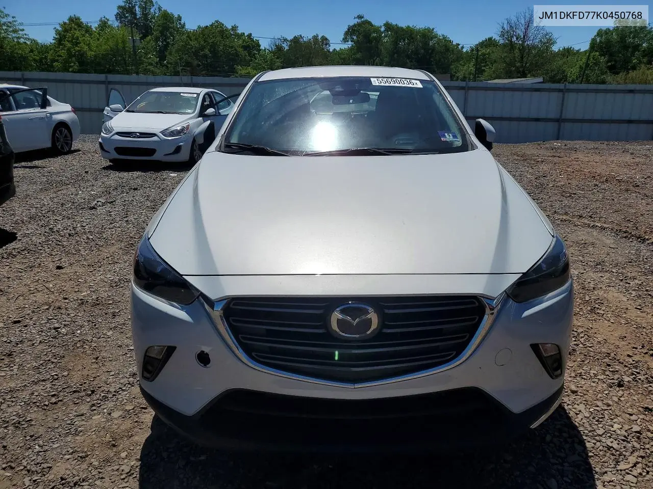 2019 Mazda Cx-3 Grand Touring VIN: JM1DKFD77K0450768 Lot: 55690036