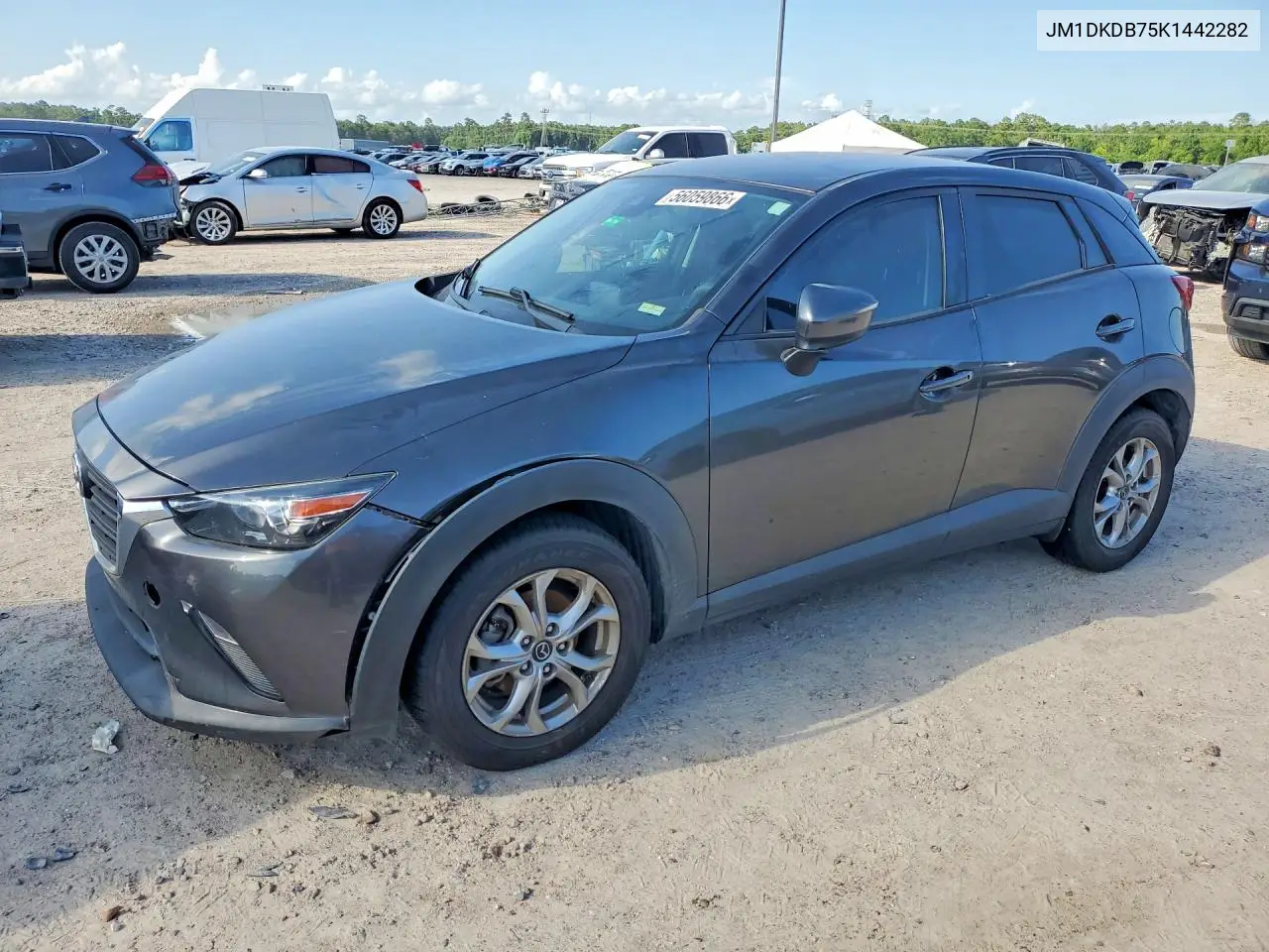 2019 Mazda Cx-3 VIN: JM1DKDB75K1442282 Lot: 56059866