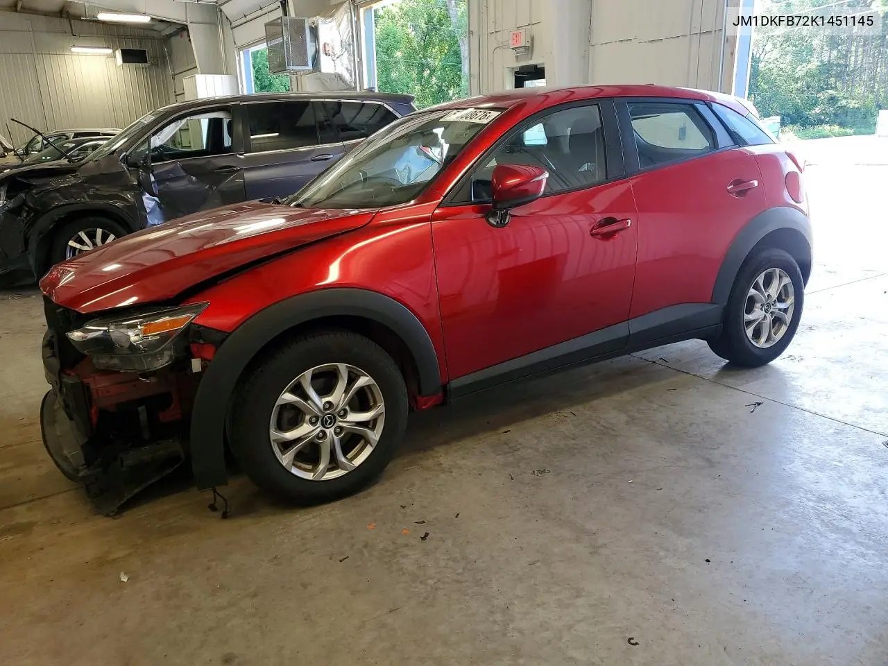 2019 Mazda Cx-3 Sport VIN: JM1DKFB72K1451145 Lot: 56088676