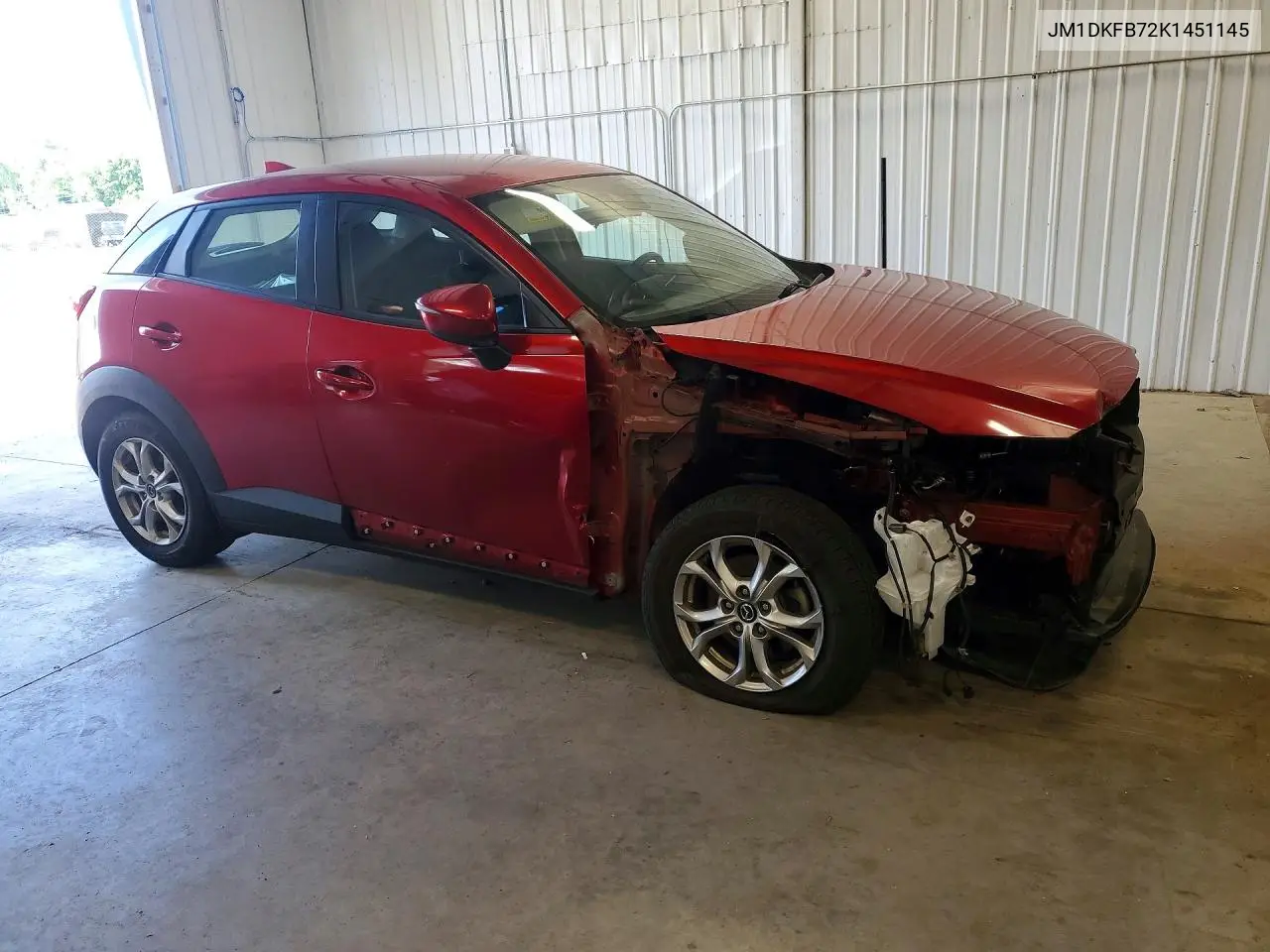 2019 Mazda Cx-3 Sport VIN: JM1DKFB72K1451145 Lot: 56088676