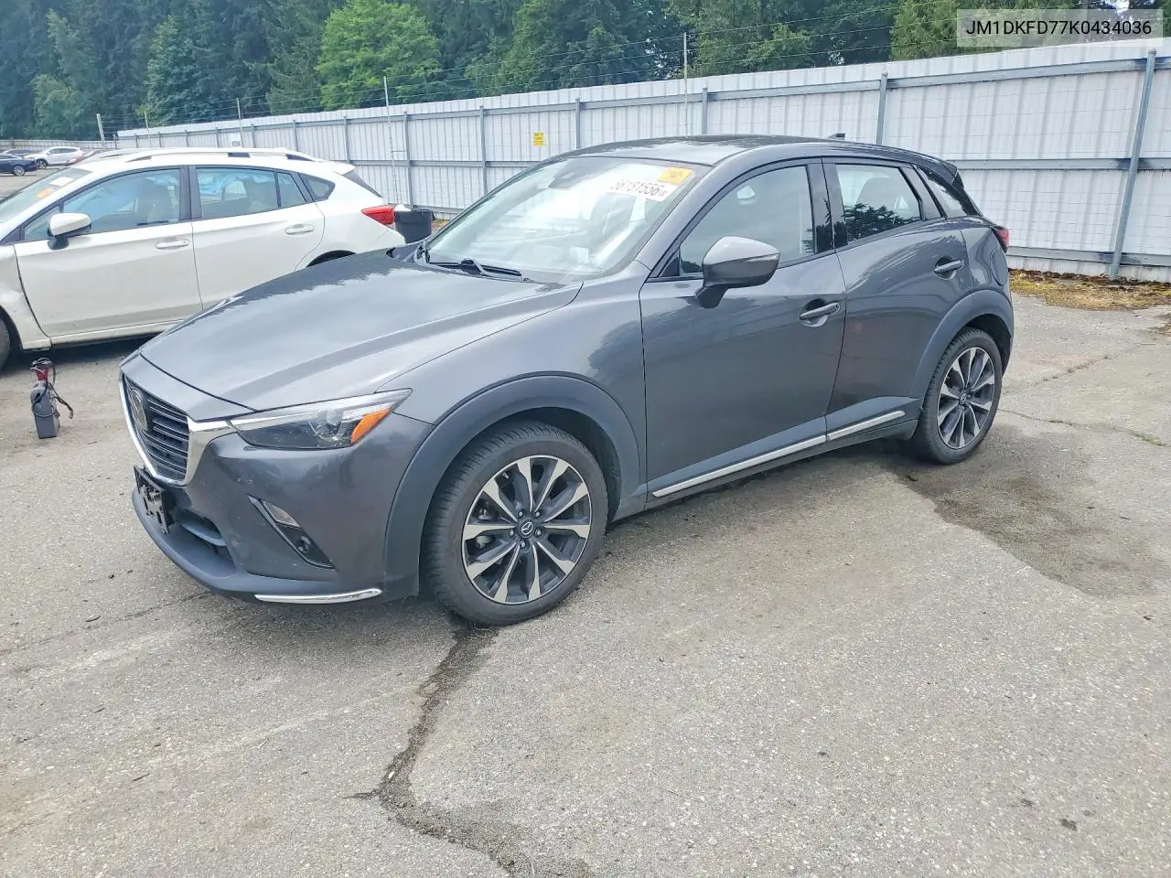2019 Mazda Cx-3 Grand Touring VIN: JM1DKFD77K0434036 Lot: 56181556
