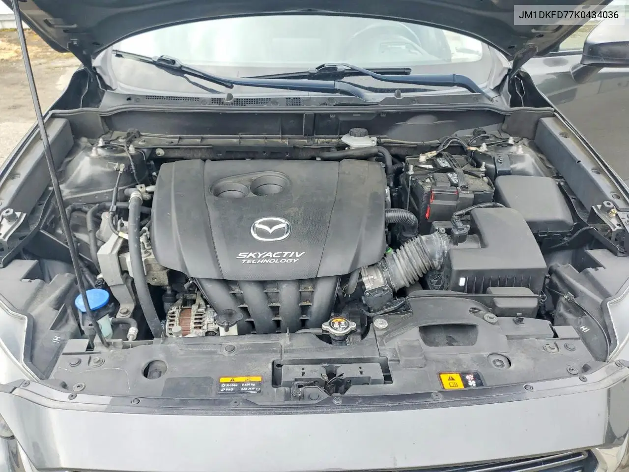 2019 Mazda Cx-3 Grand Touring VIN: JM1DKFD77K0434036 Lot: 56181556