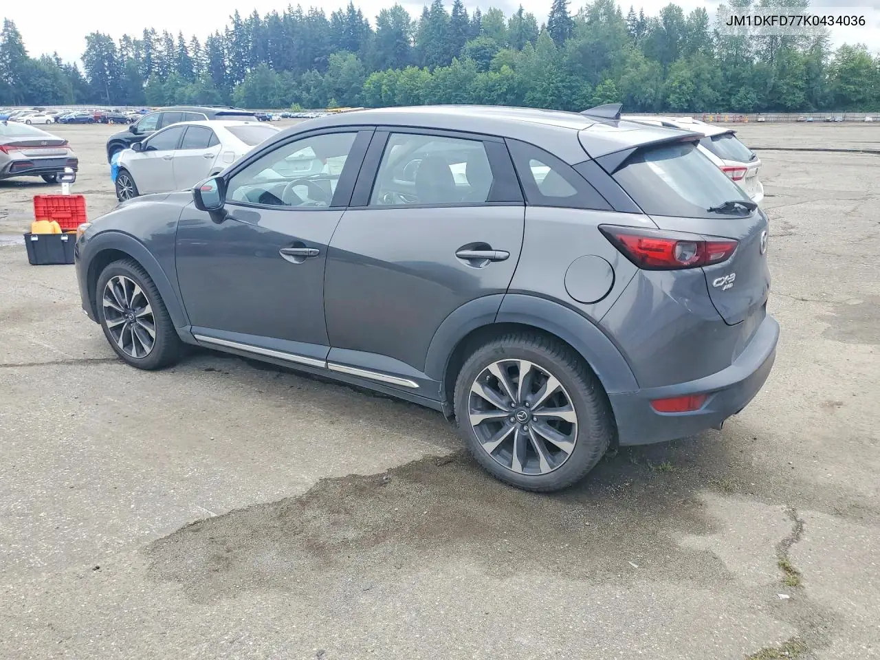 2019 Mazda Cx-3 Grand Touring VIN: JM1DKFD77K0434036 Lot: 56181556