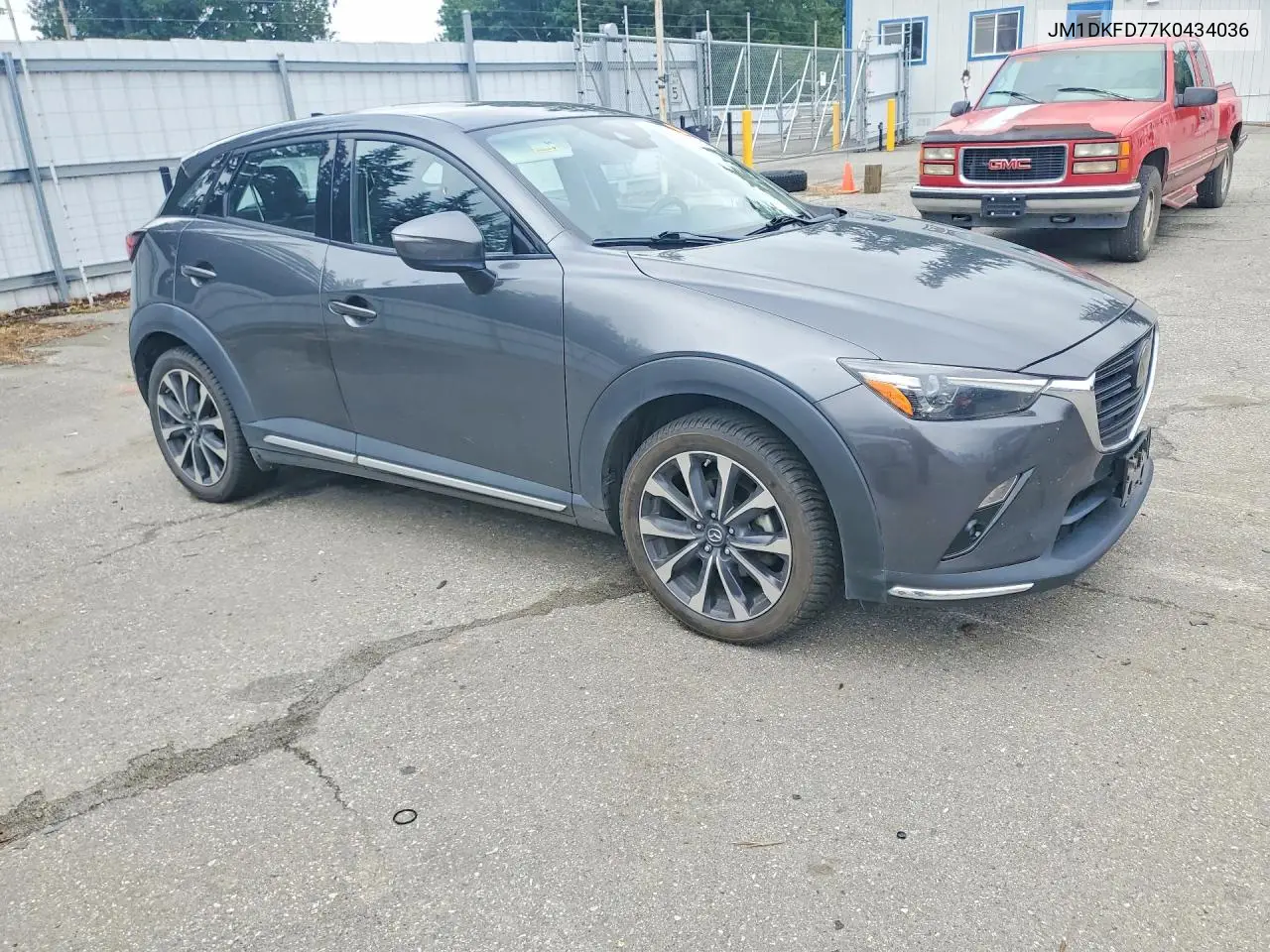 2019 Mazda Cx-3 Grand Touring VIN: JM1DKFD77K0434036 Lot: 56181556