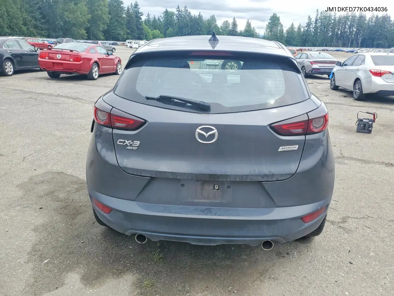 2019 Mazda Cx-3 Grand Touring VIN: JM1DKFD77K0434036 Lot: 56181556