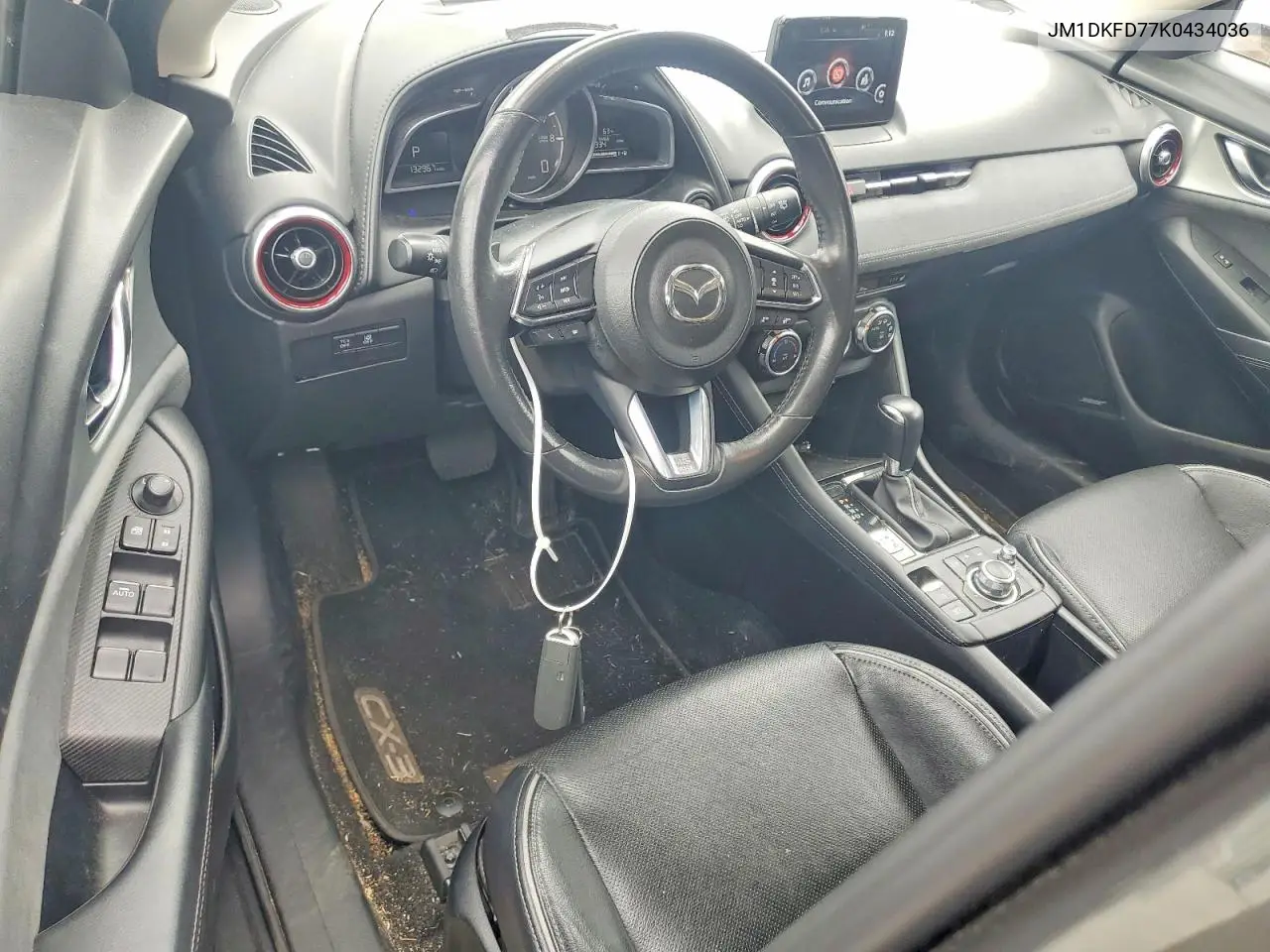 2019 Mazda Cx-3 Grand Touring VIN: JM1DKFD77K0434036 Lot: 56181556