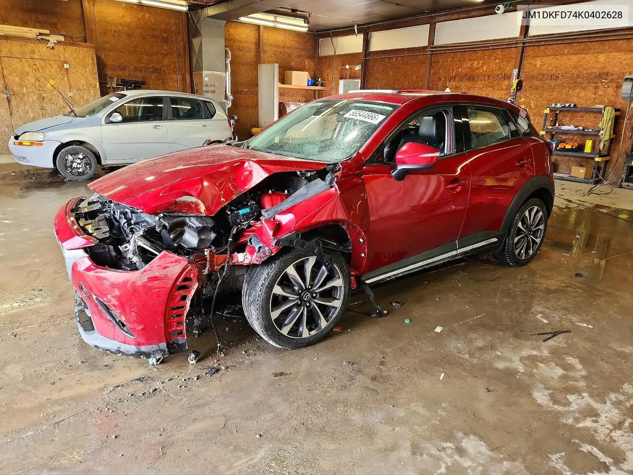 2019 Mazda Cx-3 Grand Touring VIN: JM1DKFD74K0402628 Lot: 56544666