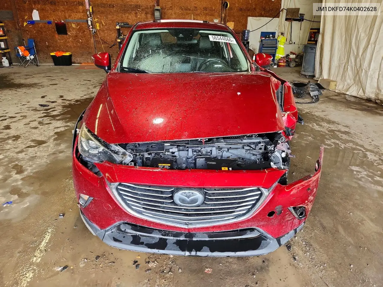 2019 Mazda Cx-3 Grand Touring VIN: JM1DKFD74K0402628 Lot: 56544666