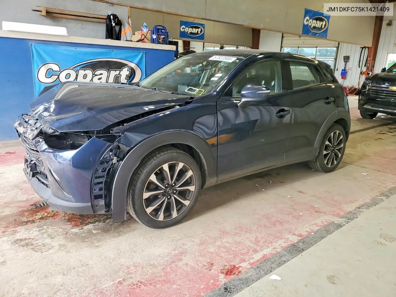 2019 Mazda Cx-3 Touring VIN: JM1DKFC75K1421409 Lot: 57322506