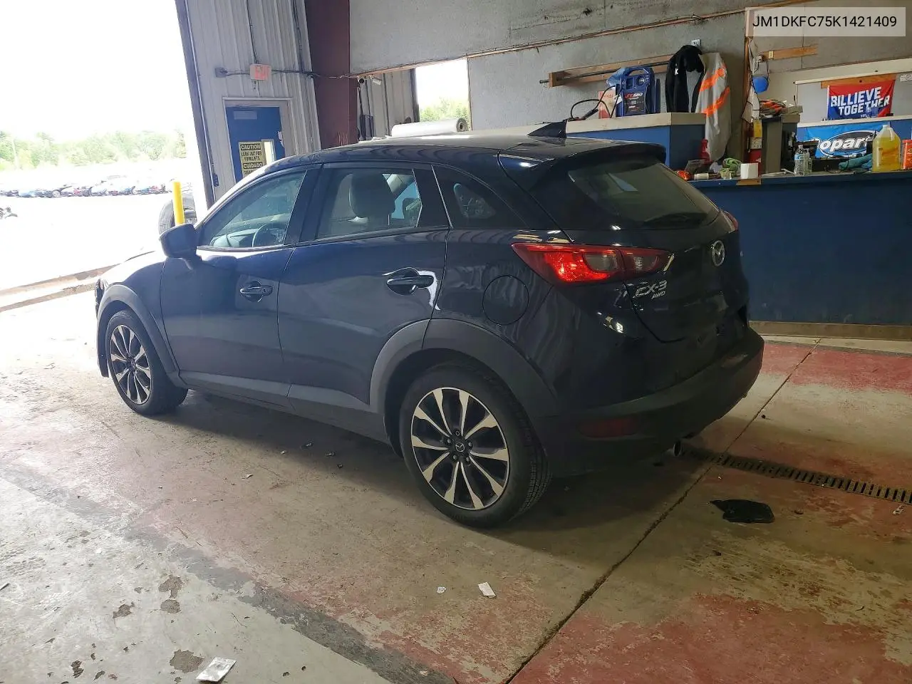 2019 Mazda Cx-3 Touring VIN: JM1DKFC75K1421409 Lot: 57322506