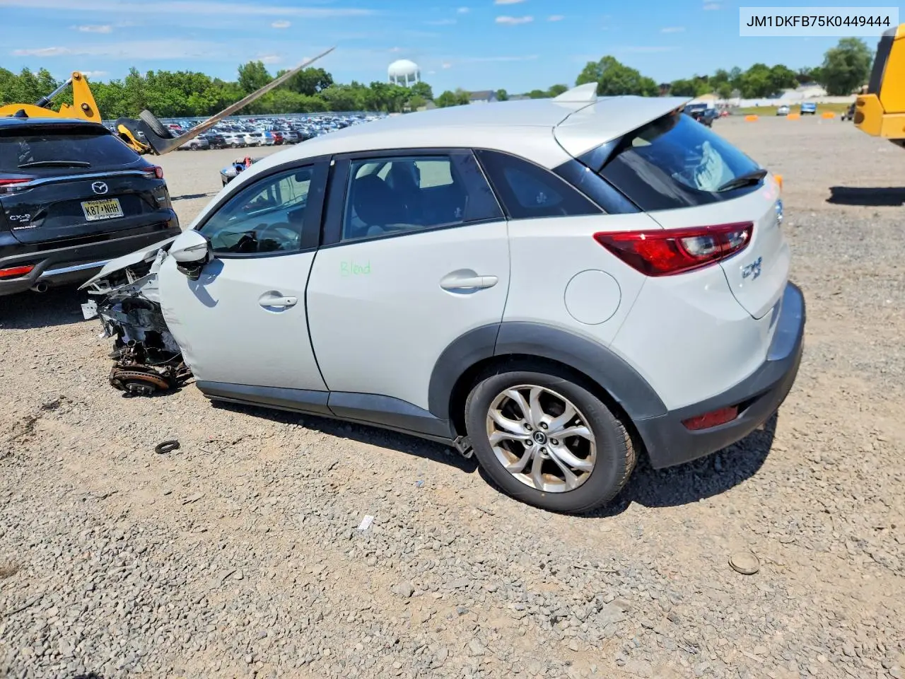 2019 Mazda Cx-3 Sport VIN: JM1DKFB75K0449444 Lot: 57747926