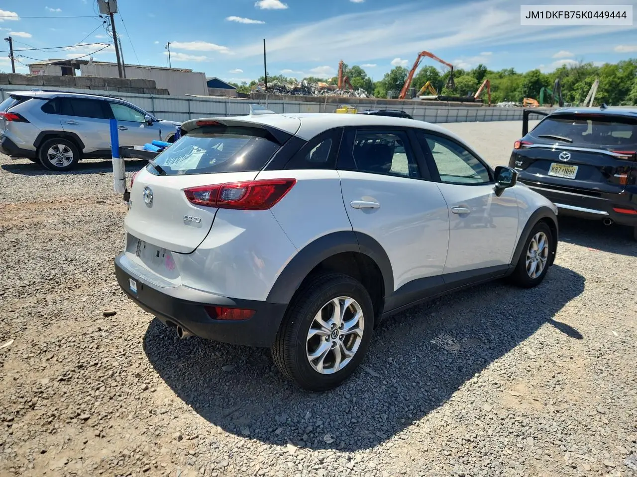2019 Mazda Cx-3 Sport VIN: JM1DKFB75K0449444 Lot: 57747926