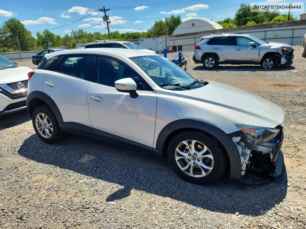 2019 Mazda Cx-3 Sport VIN: JM1DKFB75K0449444 Lot: 57747926