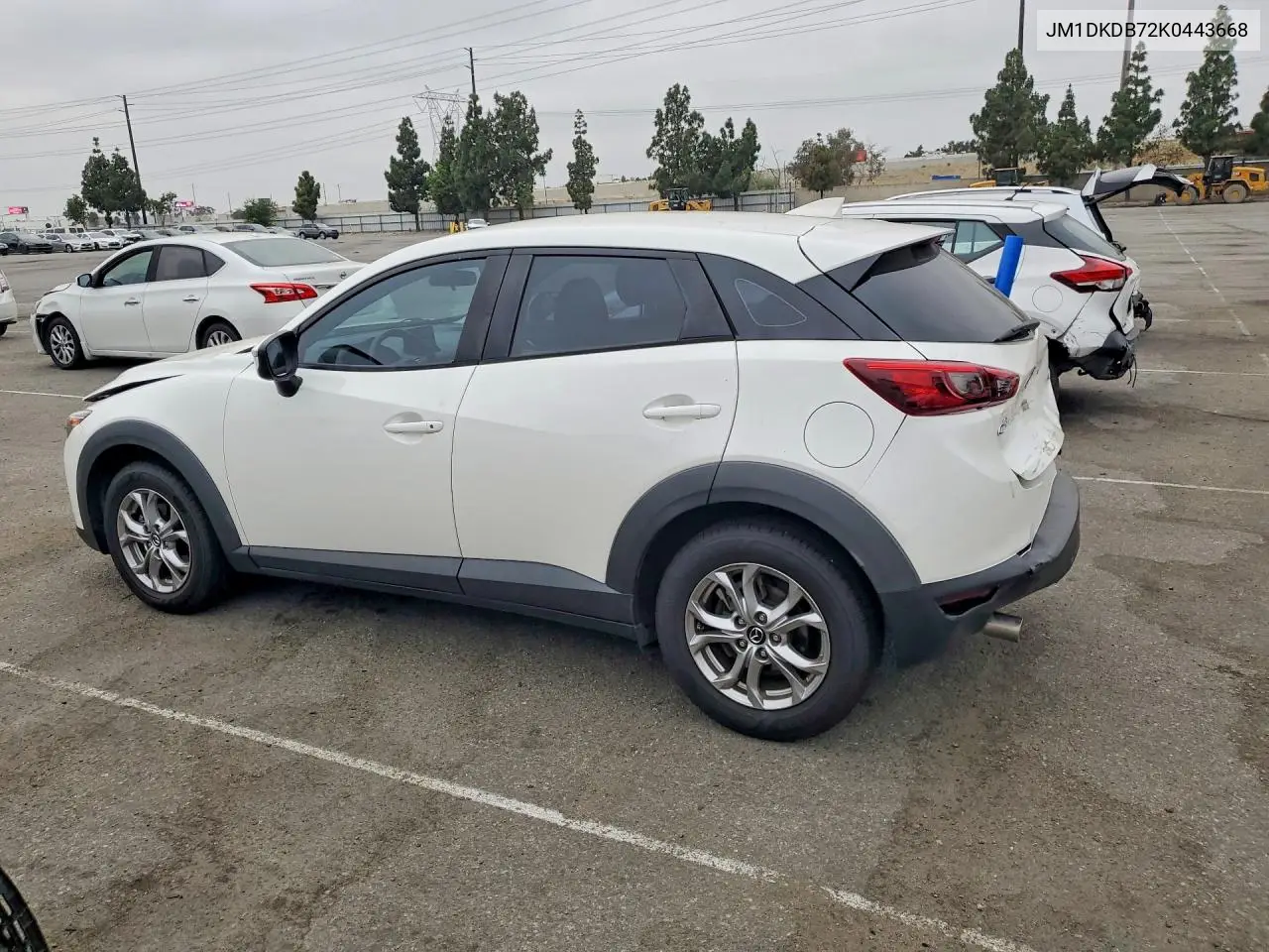 2019 Mazda Cx-3 Sport VIN: JM1DKDB72K0443668 Lot: 57888546