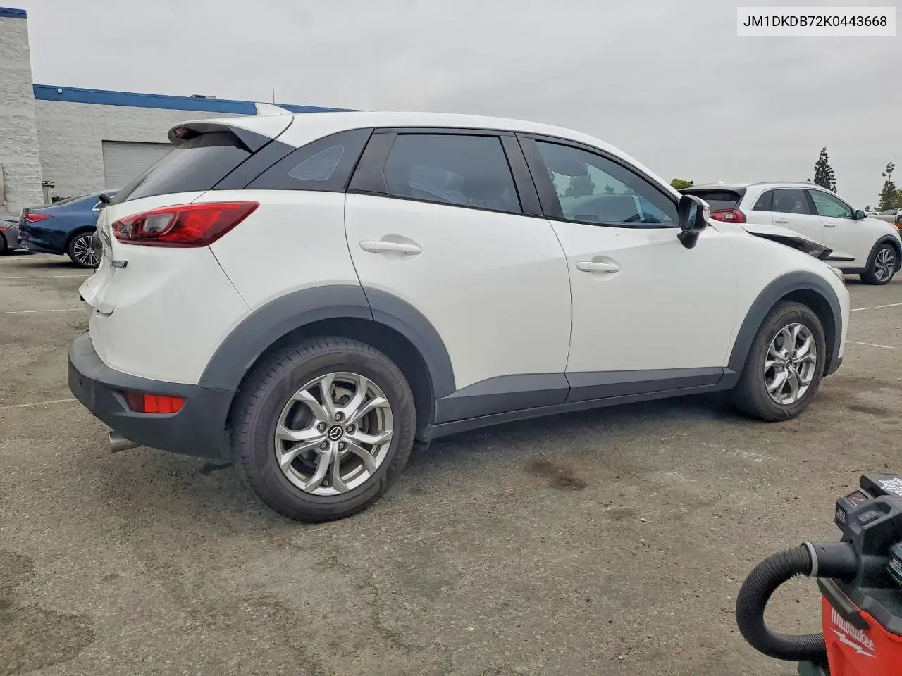2019 Mazda Cx-3 Sport VIN: JM1DKDB72K0443668 Lot: 57888546