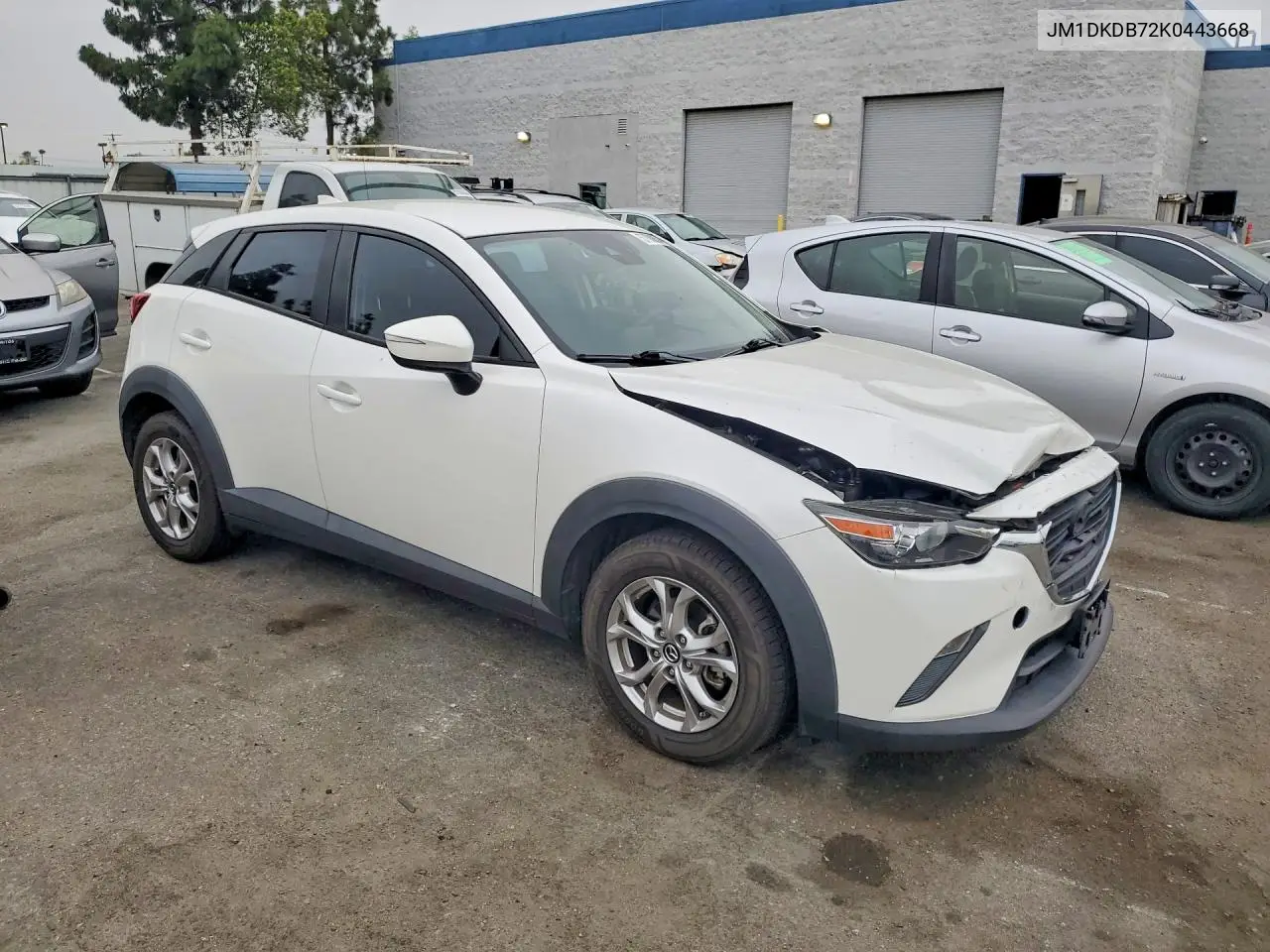 2019 Mazda Cx-3 Sport VIN: JM1DKDB72K0443668 Lot: 57888546
